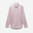 Stretch Sateen Stripe Shirt Pink