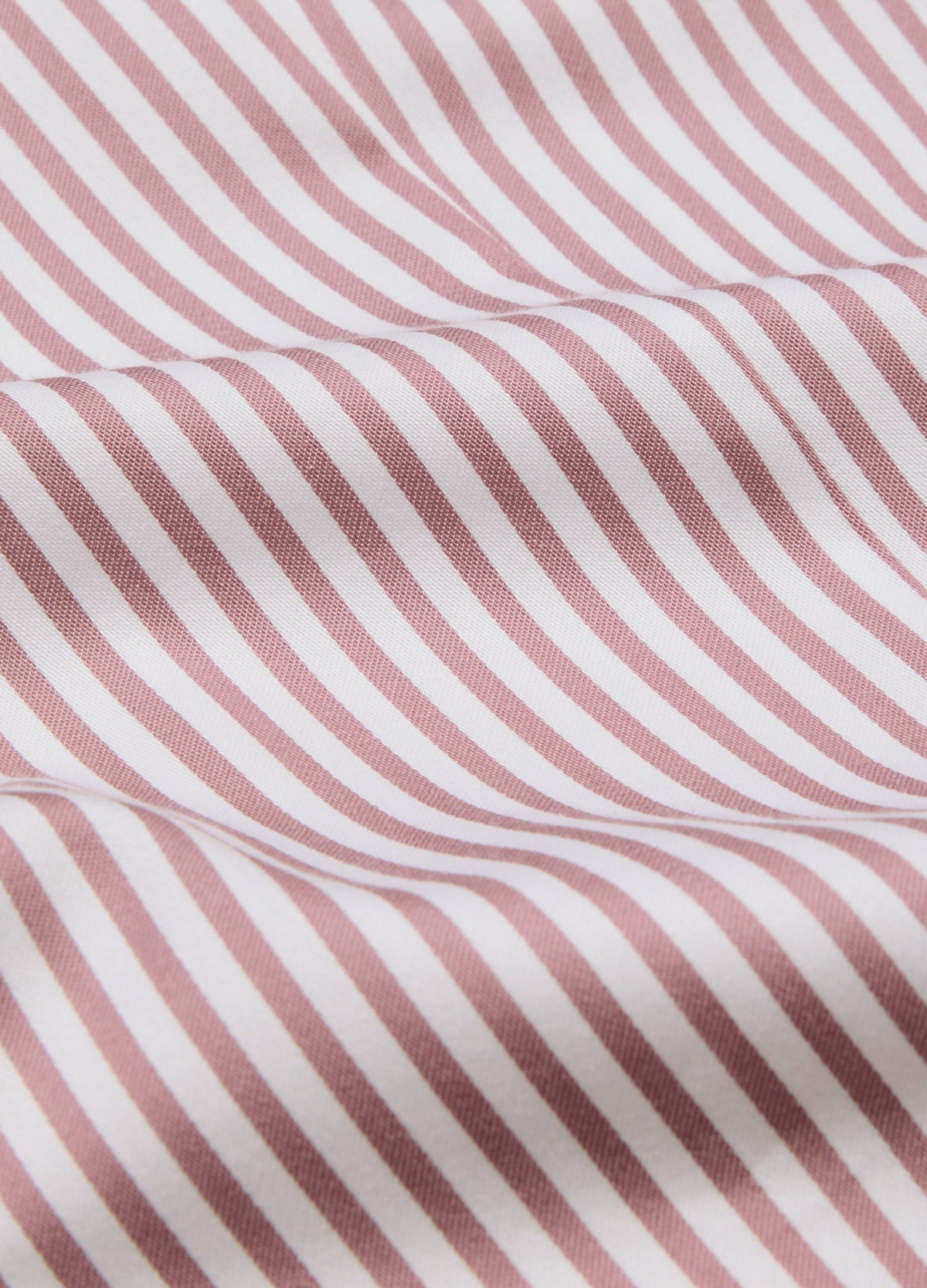 Stretch Sateen Stripe Shirt Pink