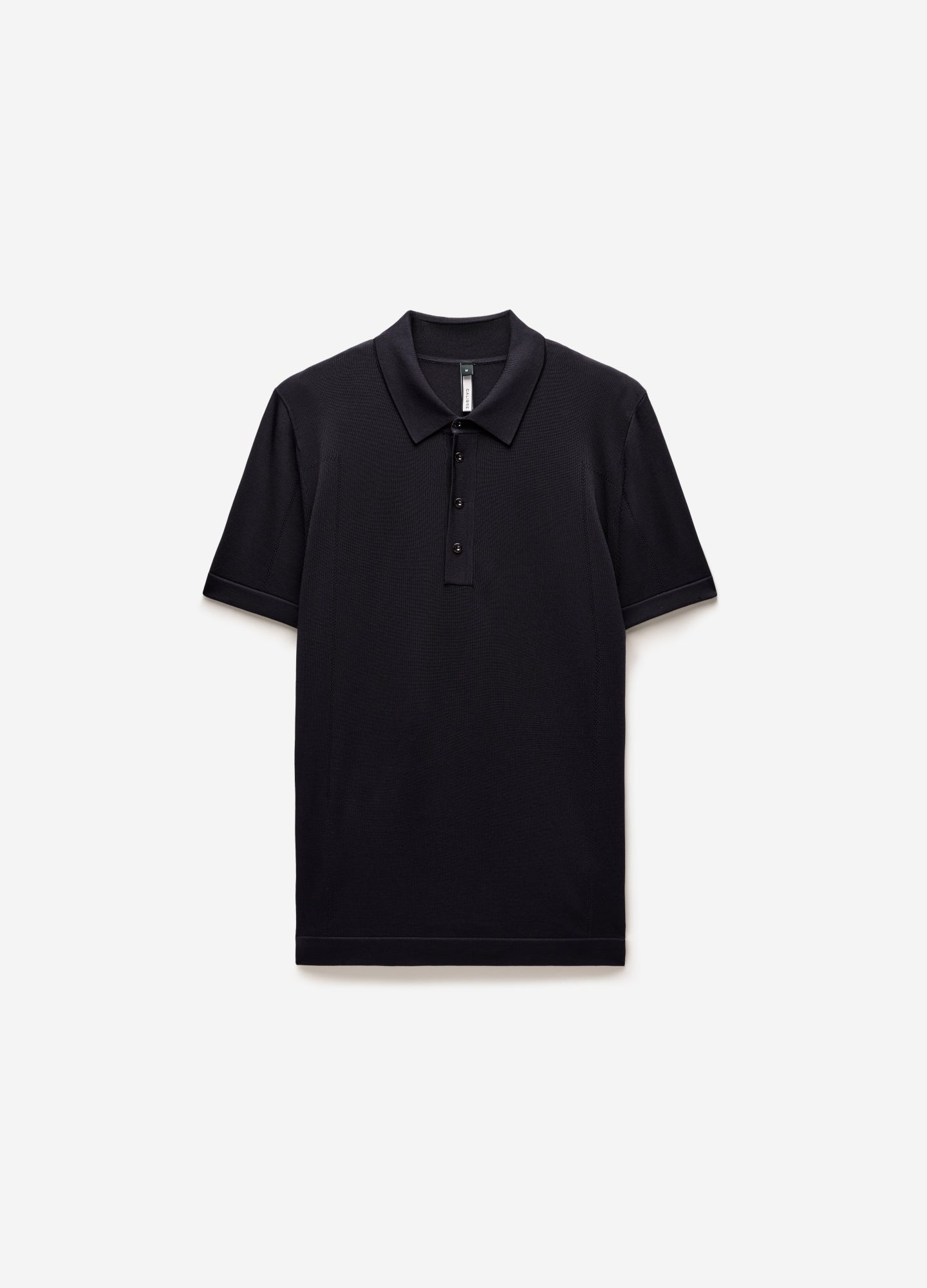 Shiny Rayon Polo Currant