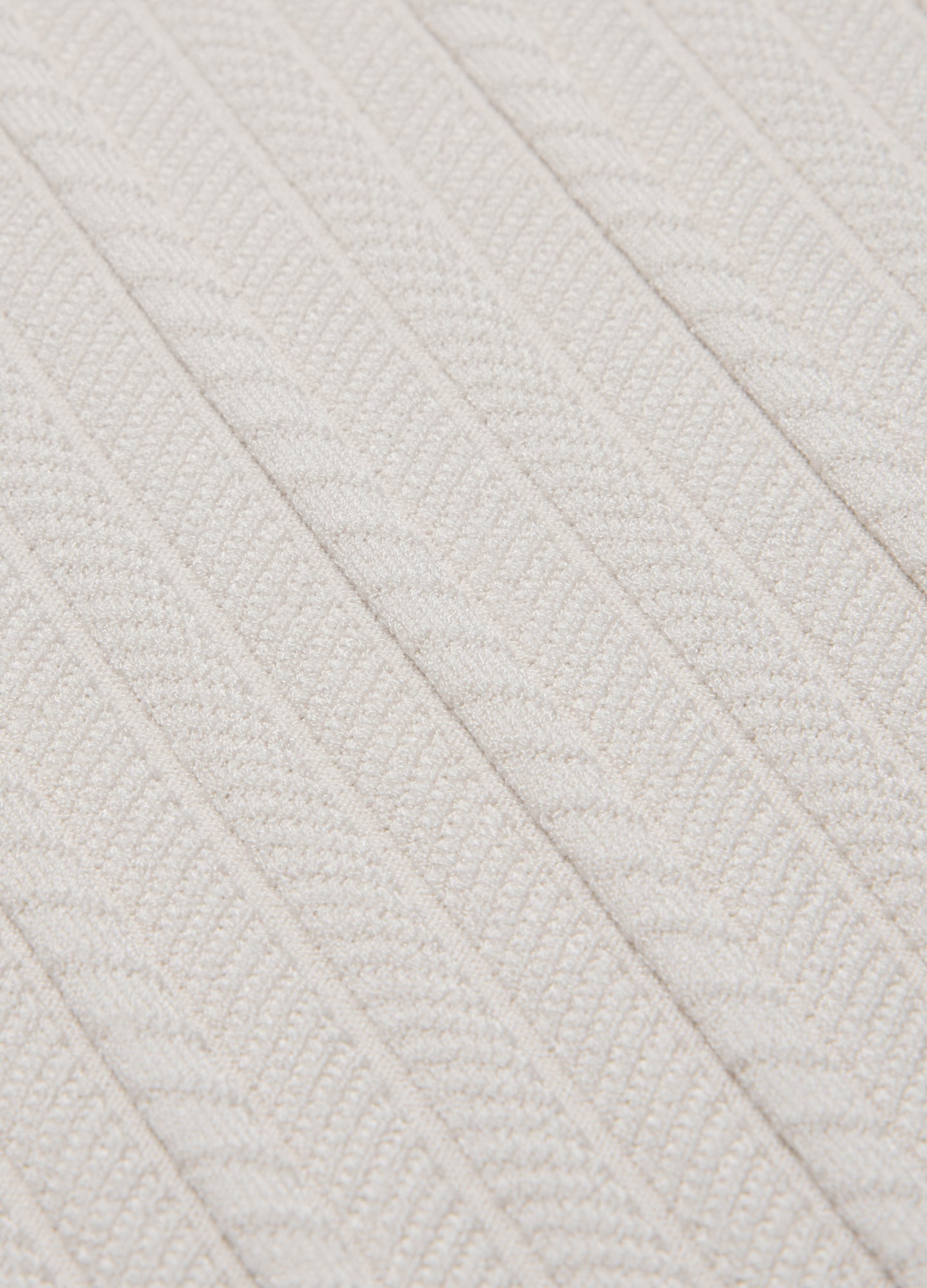 Collared Technical Knit Polo Parchment