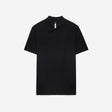 Merino Wool Polo Black