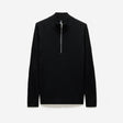 Merino Funnel Neck Sweater Black