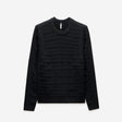 Wool Lace Cable Sweater Black