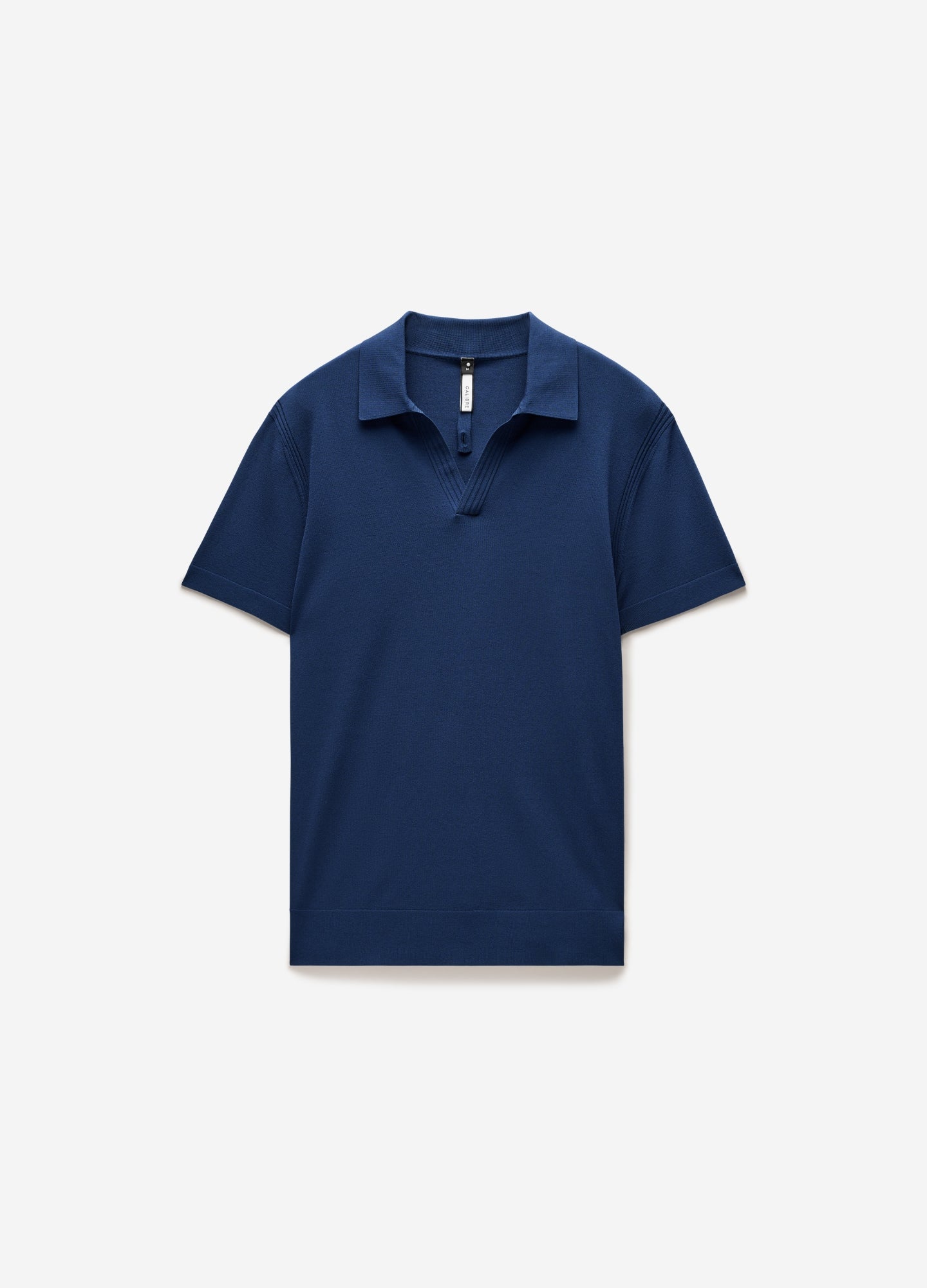 Tech Shoulder Trim Polo Marine Blue