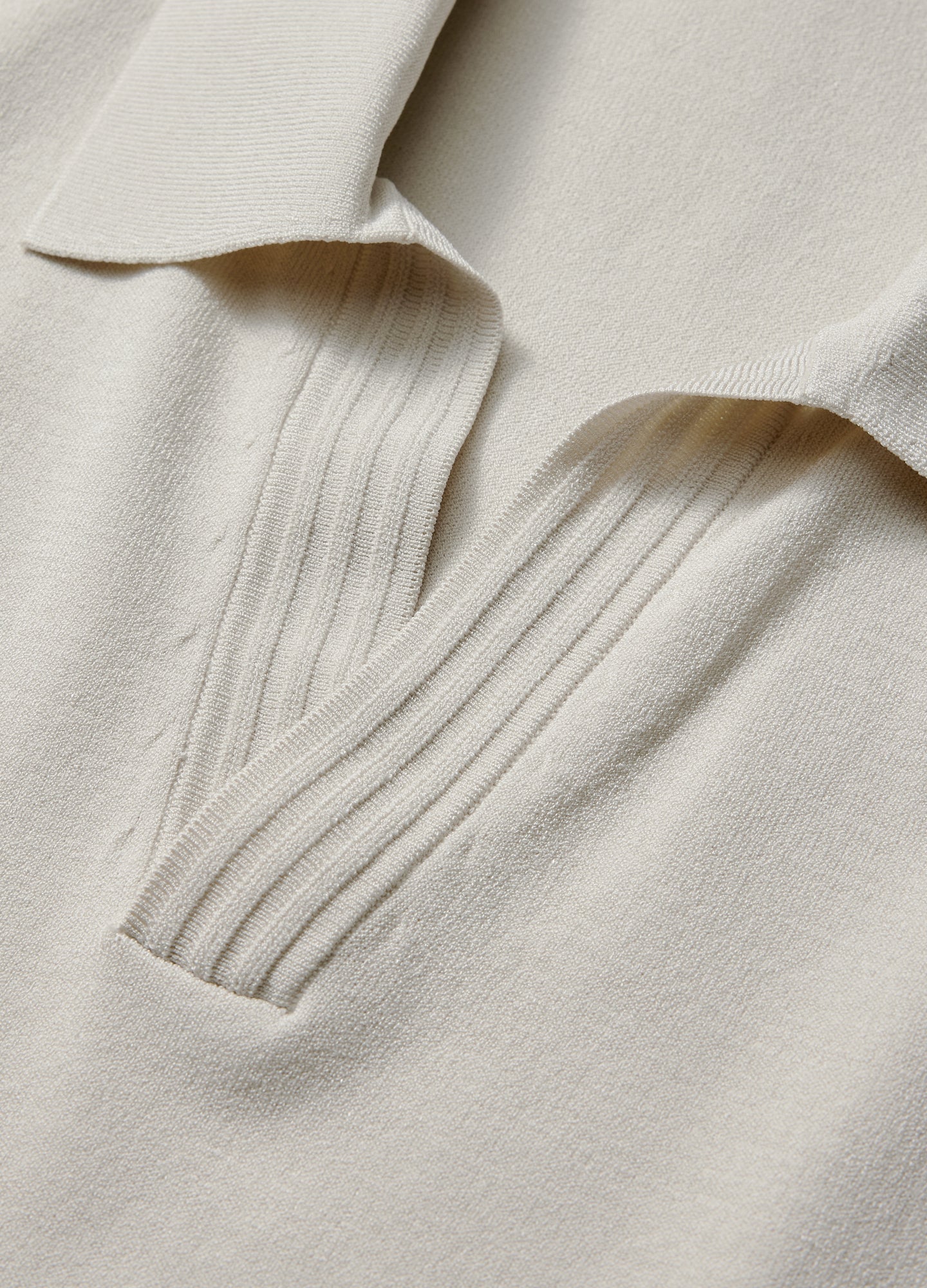 Tech Shoulder Trim Polo Salt