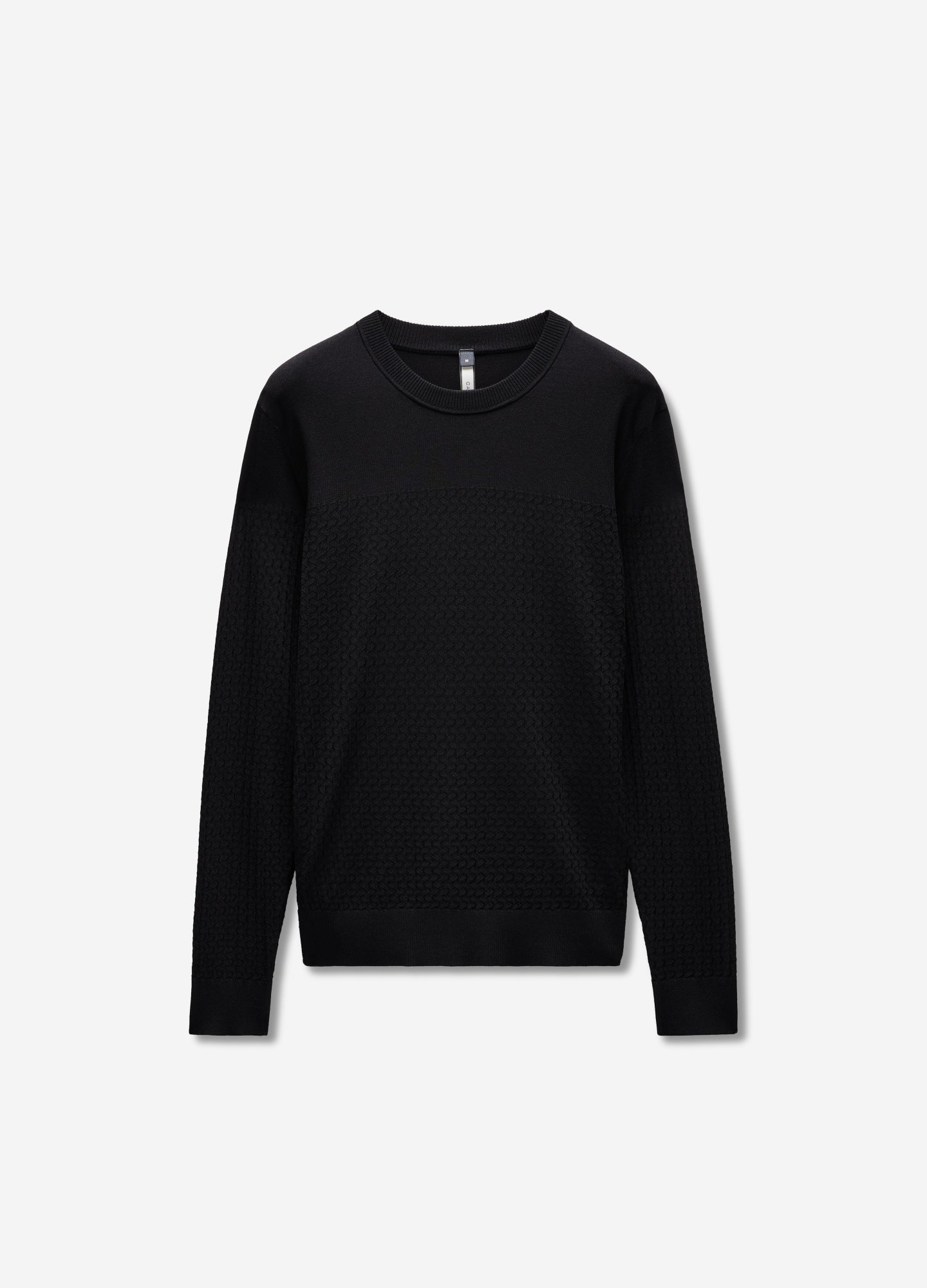 High Tech Crew Sweater Black