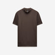Slim Tech Knit T-shirt Mocha