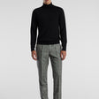 Roll Neck Merino Sweater Black