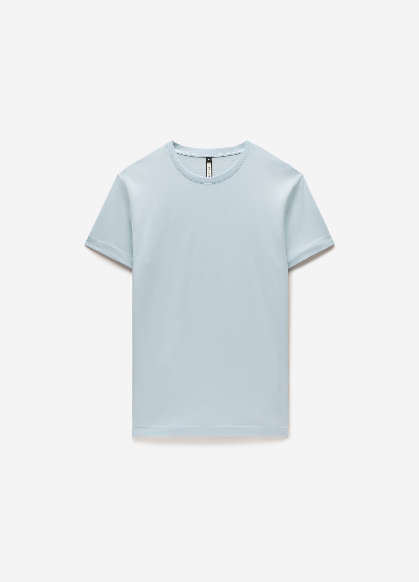 Mercerised Crew T-shirt Pale Blue
