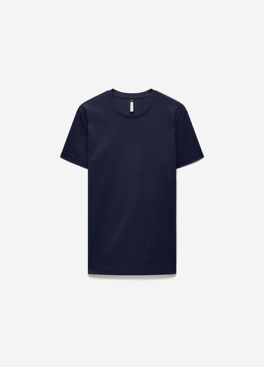 Mercerised Crew Neck T-Shirt Ink