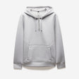 Half Zip Panelled Hoodie Grey Marle