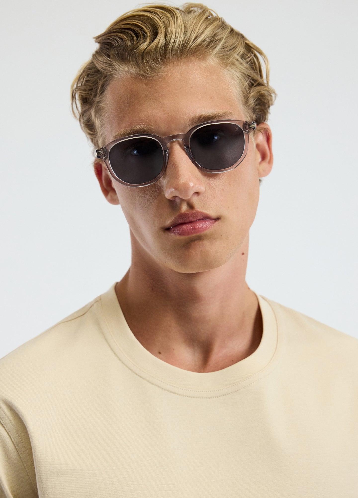 Relaxed Crew T-shirt Biscuit