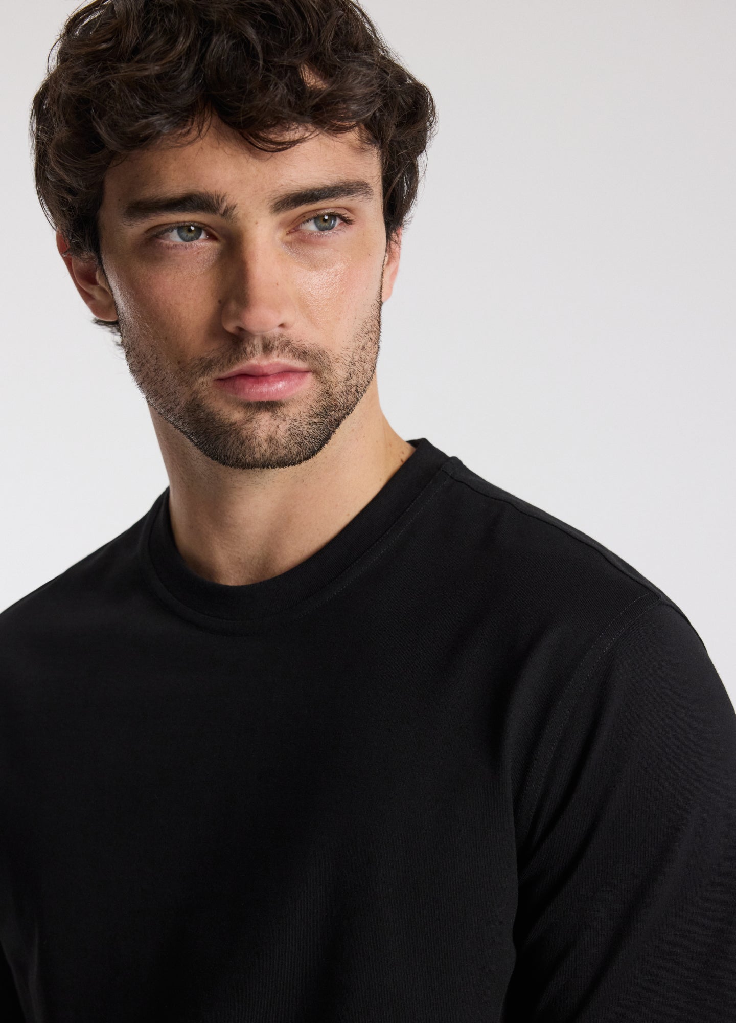 Relaxed Crew T-shirt Black