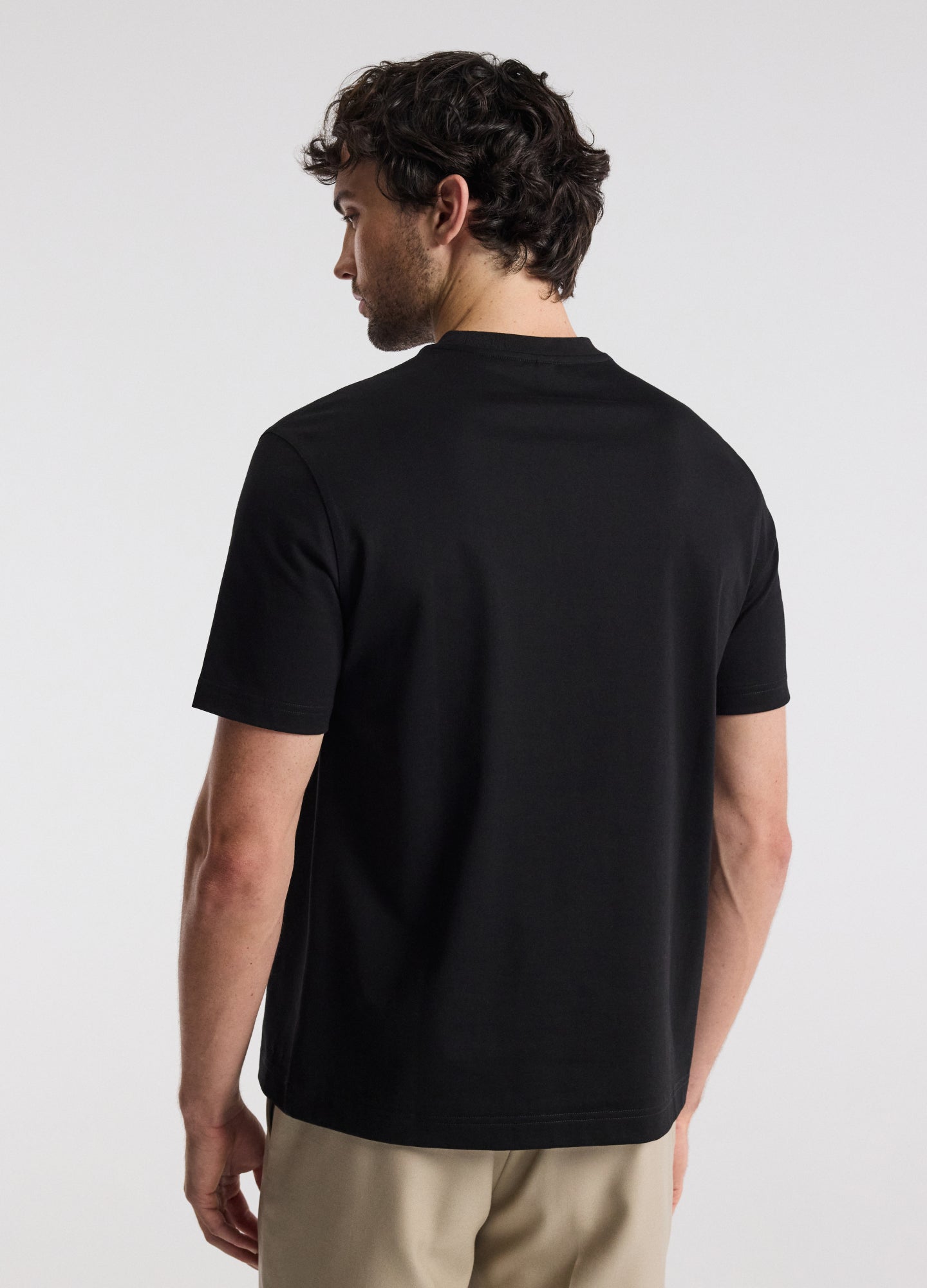 Relaxed Crew T-shirt Black