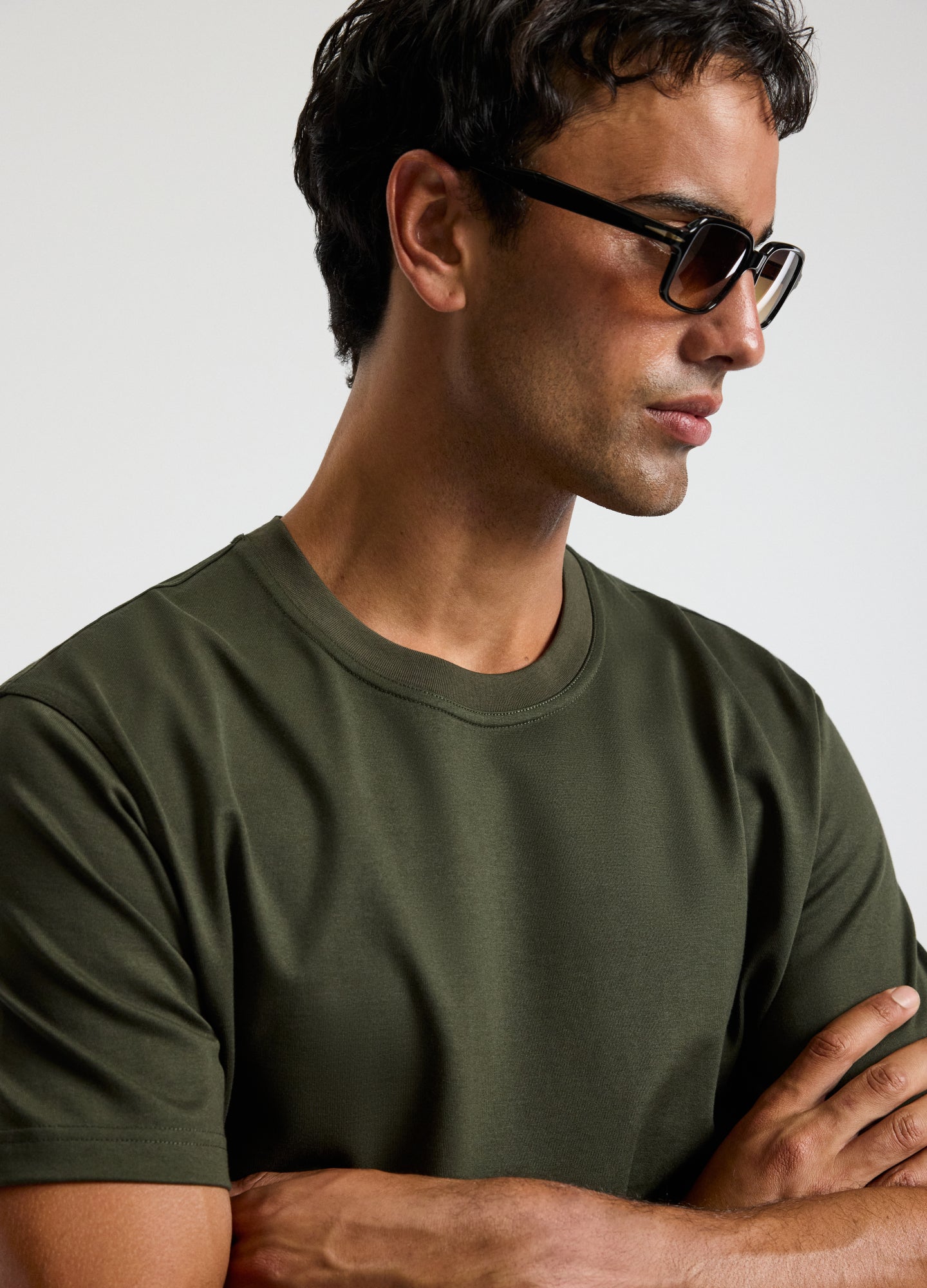 Relaxed Fit T-shirt Army Green