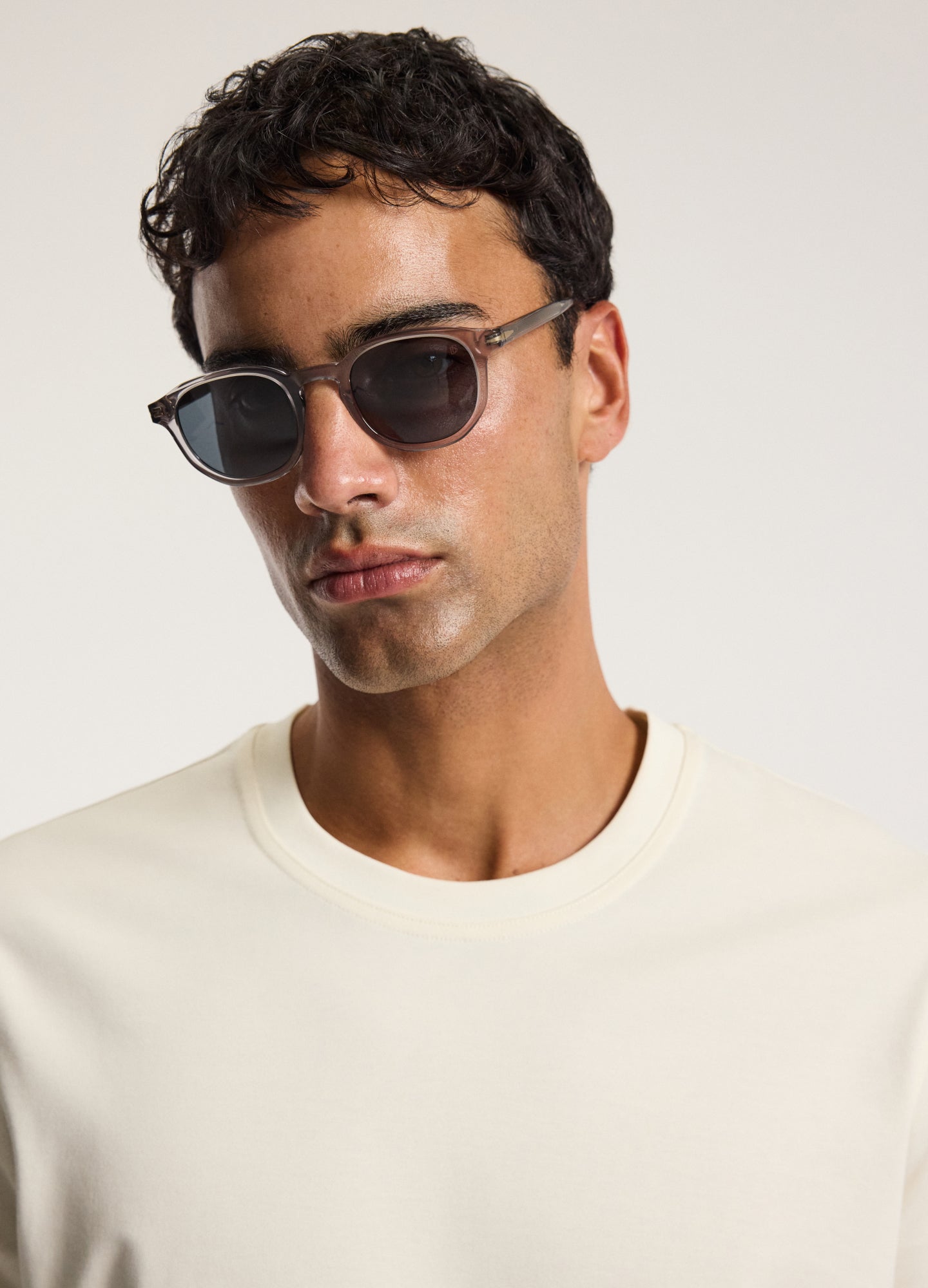 Relaxed Fit T-shirt Ivory