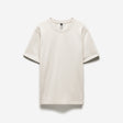 Relaxed Crew T-shirt Silver
