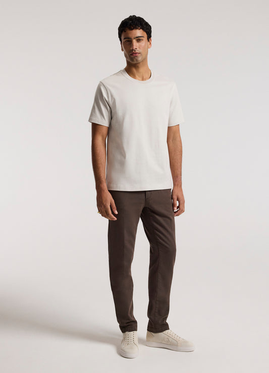 Relaxed Crew T-shirt Silver