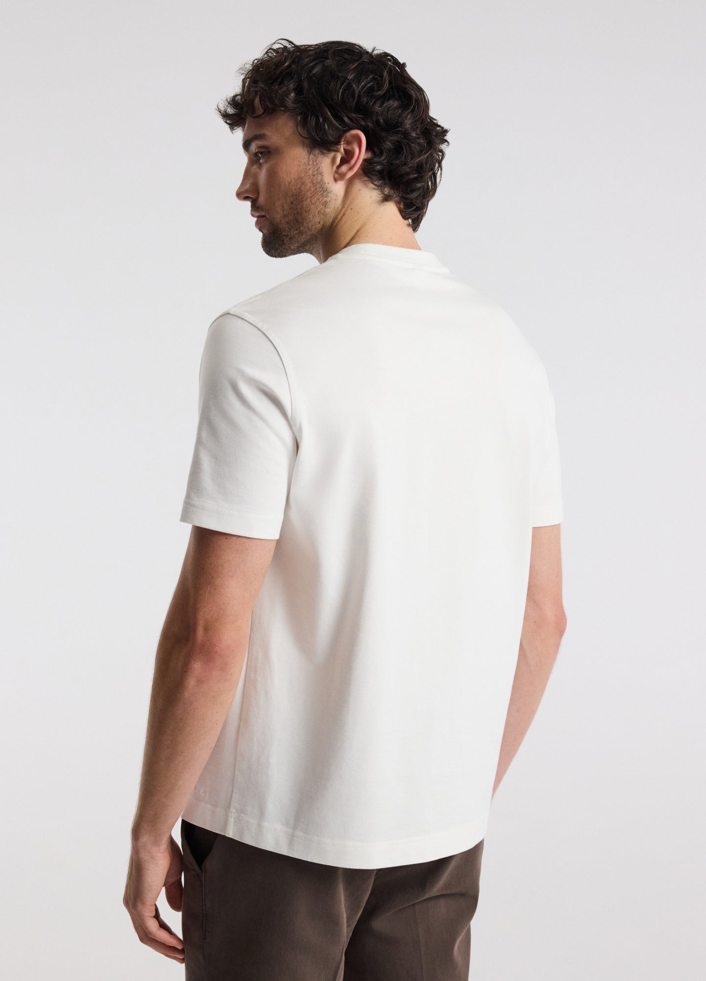 Relaxed Crew T-shirt Off White