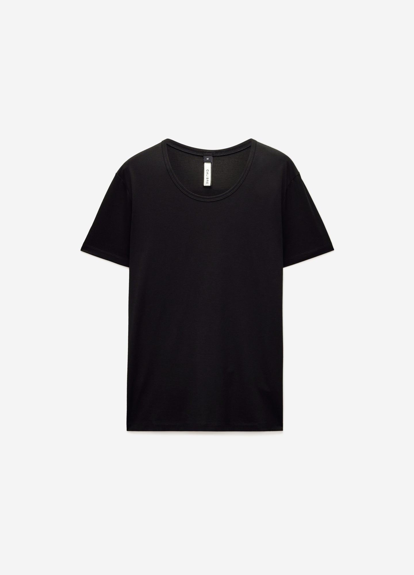 Scoop Neck T-shirt Black