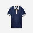 Monogram Jacquard Polo Blue
