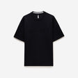 Short Sleeve Logo Sweat Black