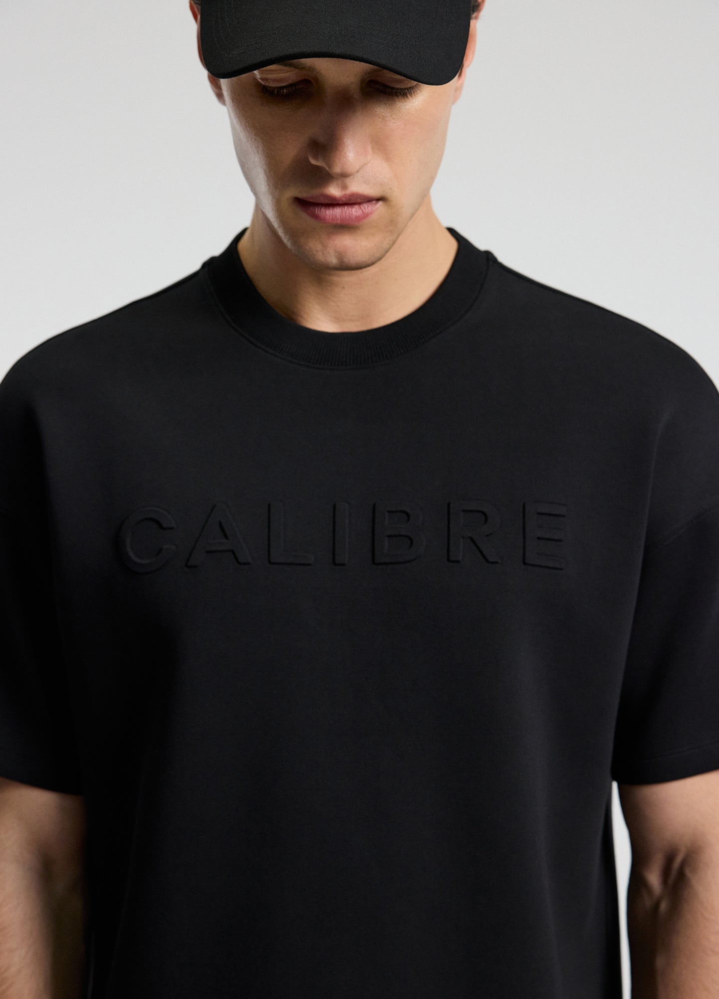 Short Sleeve Logo Sweat Black