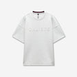 Short Sleeve Logo Sweat Grey Marle