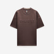 Relaxed Fit Logo Sweat T-shirt Mocha