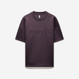 Relaxed Fit Logo Sweat T-shirt Plum
