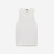 Ribbed Tank White
