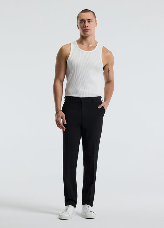 Ribbed Tank White