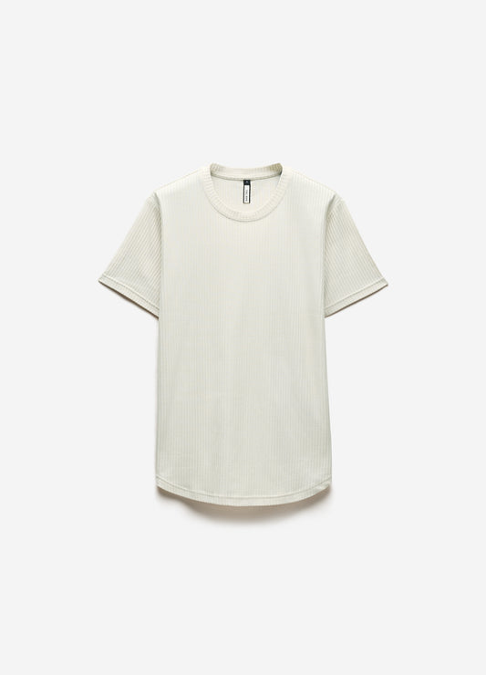 Ribbed T-Shirt Bone