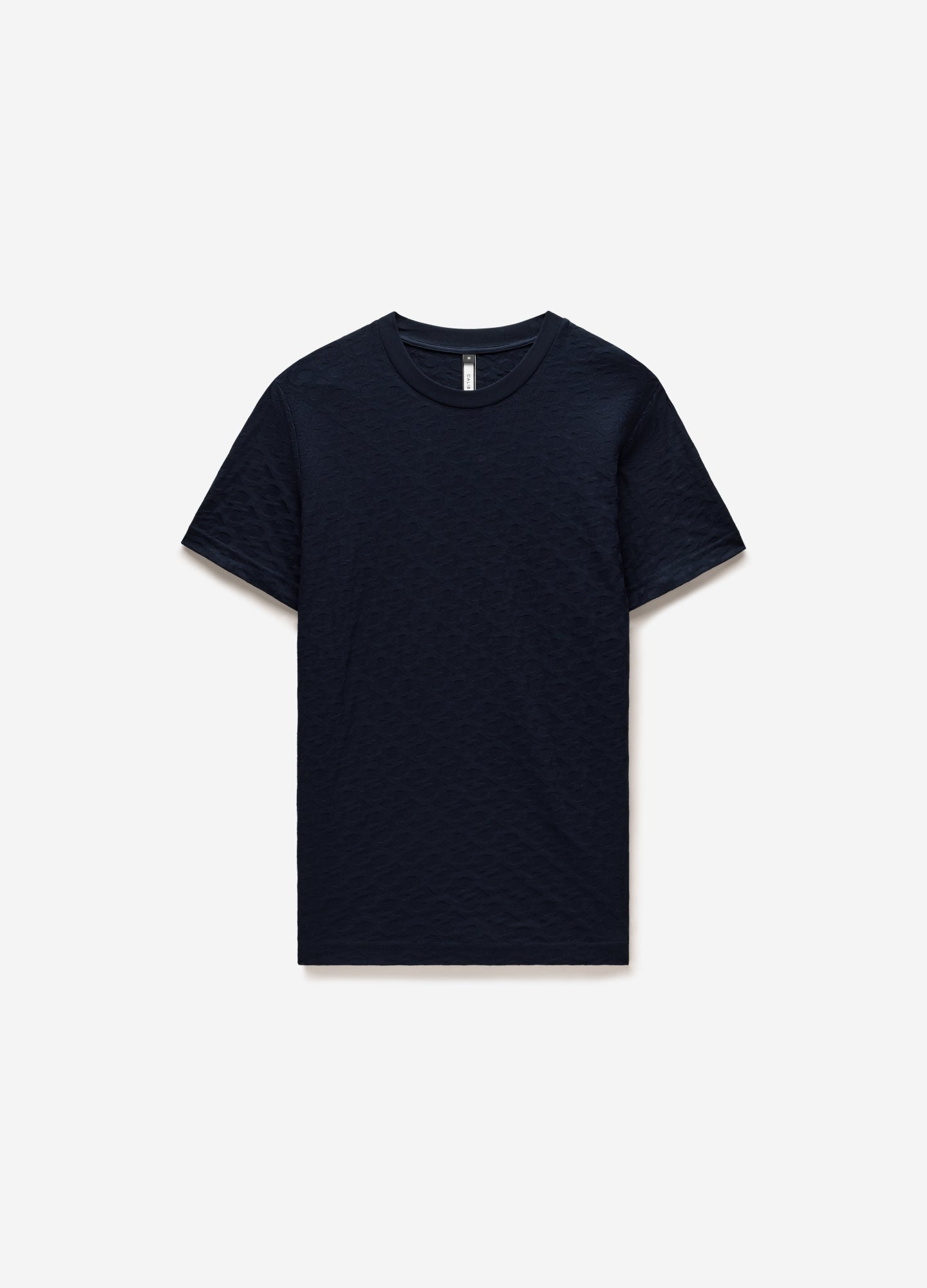 CALIBRE Jacquard T-shirt Navy