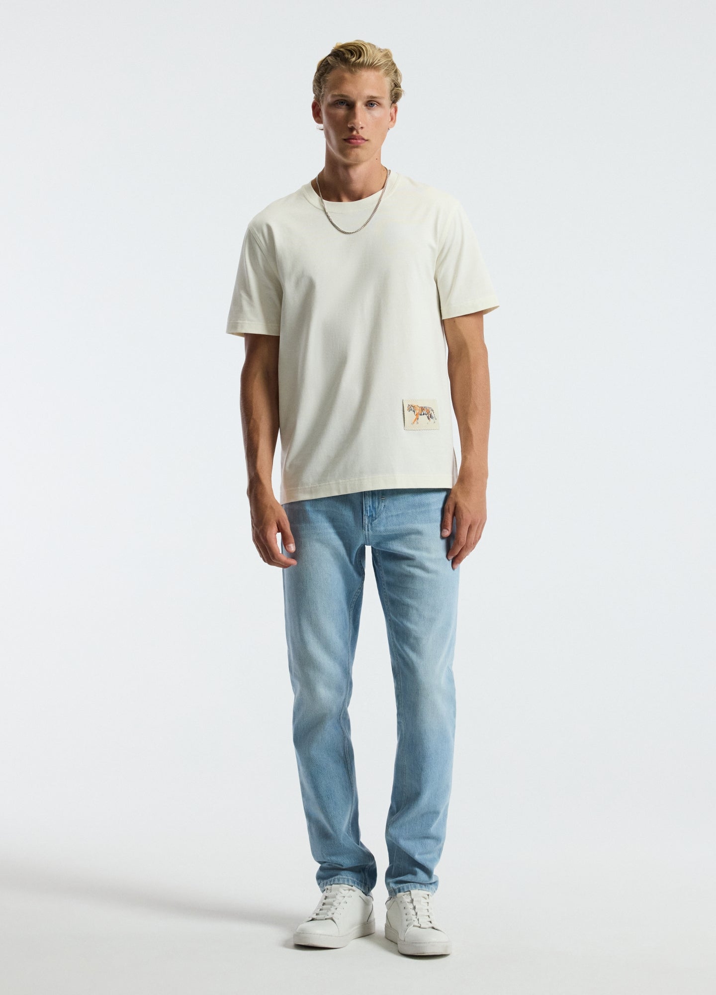 Hotel de CALIBRE Print T-shirt Ivory