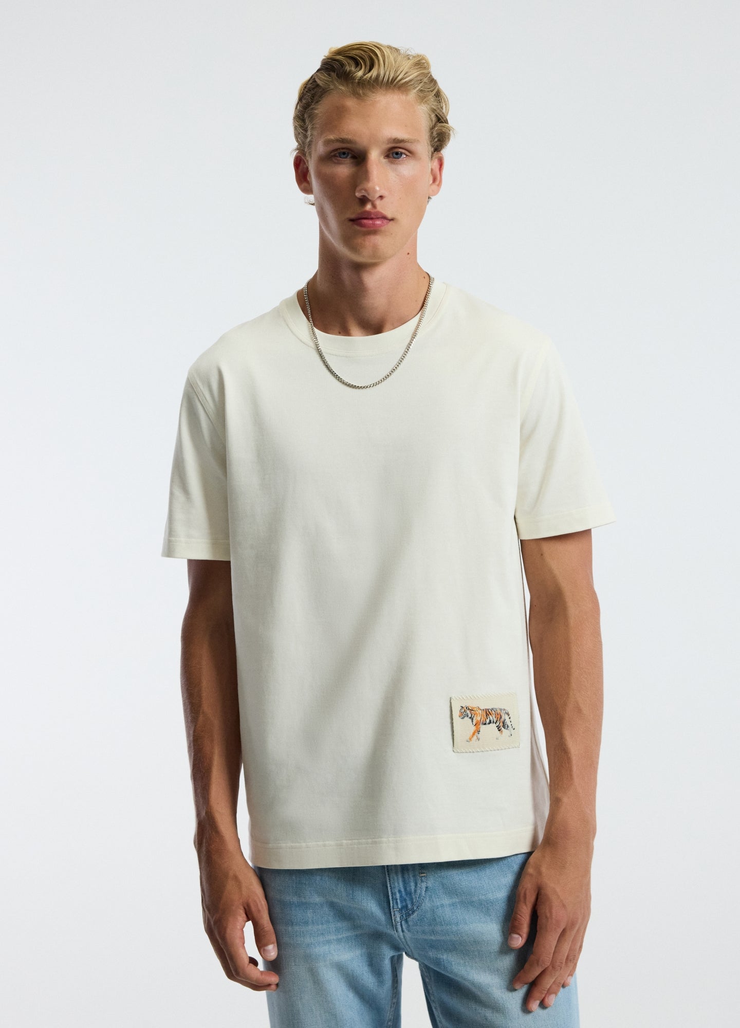 Hotel de CALIBRE Print T-shirt Ivory
