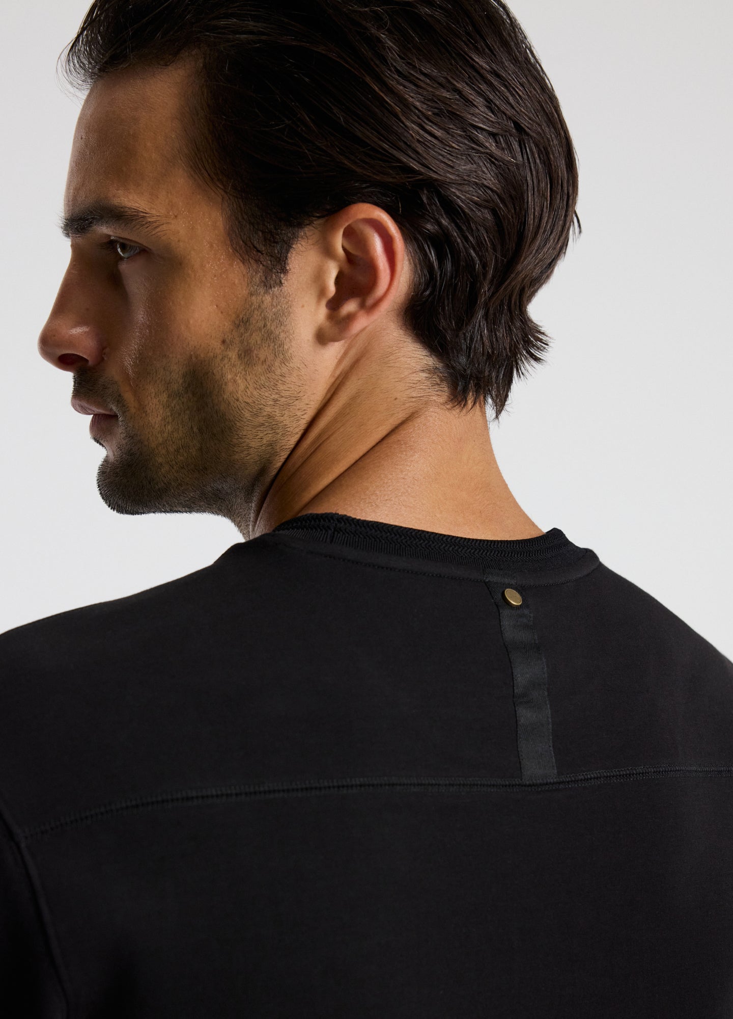 Relaxed Double Knit T-shirt Black