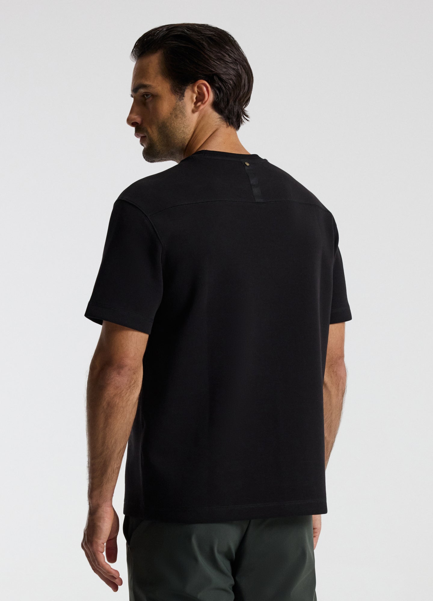 Relaxed Double Knit T-shirt Black