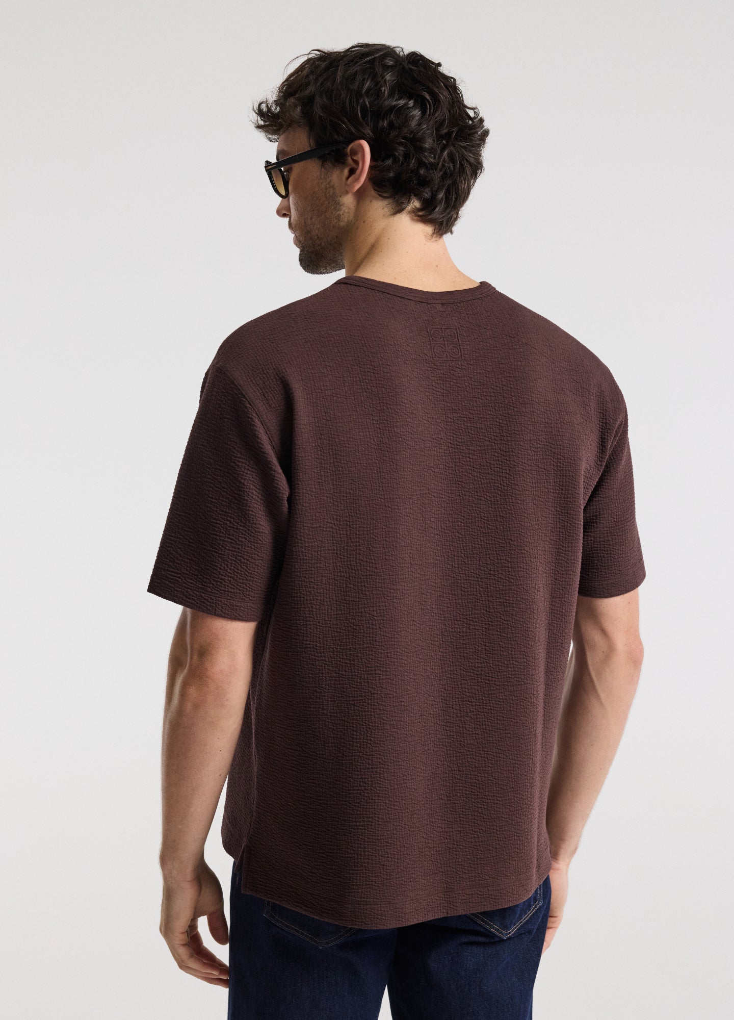 Loose Fit Crinkle T-Shirt