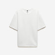 Loose Fit Crinkle T-shirt Ivory