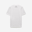 Geometric Jacquard T-shirt Off White