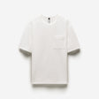 Loose Fit Seersucker T-shirt White