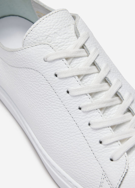 Clean Textured Sneaker White