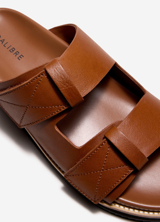 Double Strap Sandal Tan