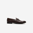 Monogram Leather Loafer Tan Dark