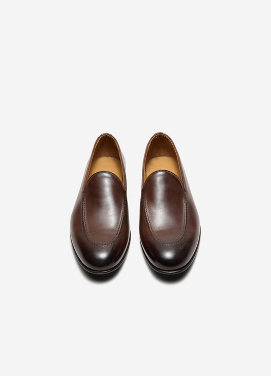Leather Loafer Tan Dark
