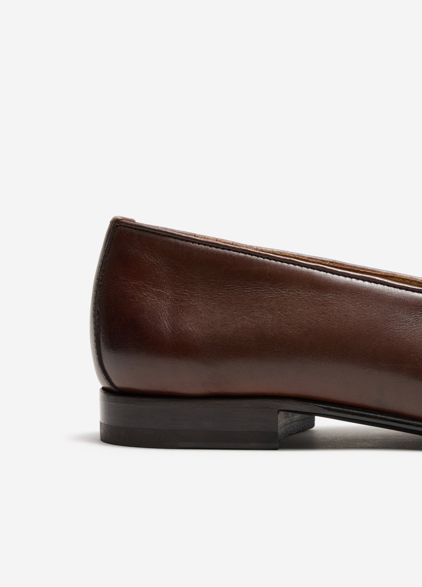 Leather Loafer Tan Dark