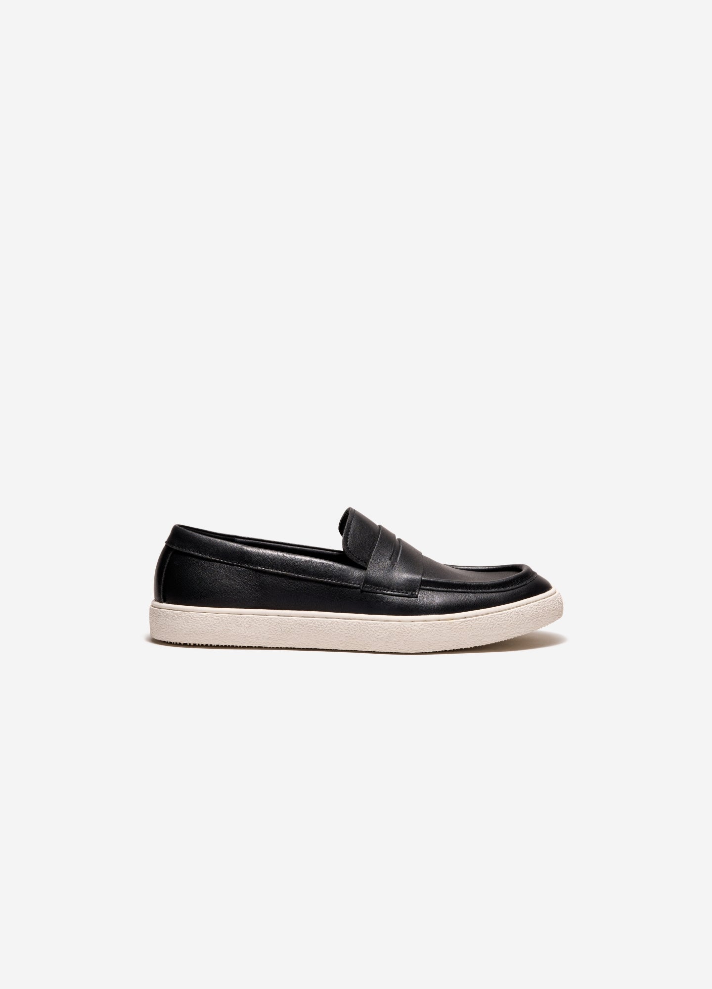 Crepe Sole Slip-On Black