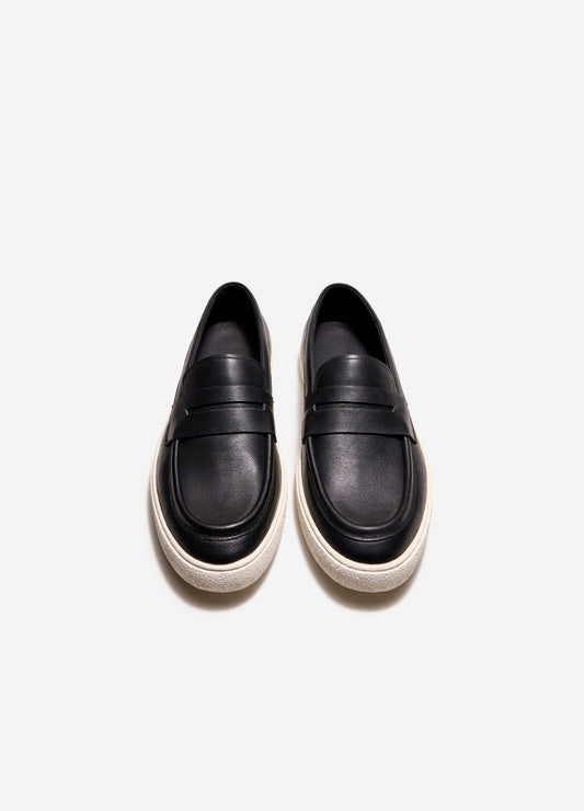 Crepe Sole Slip-On Black