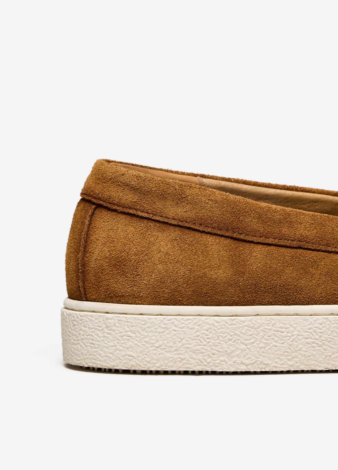 Crepe Sole Slip-On Tan